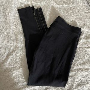 All Saints Ankle Zip Leggings Size Large